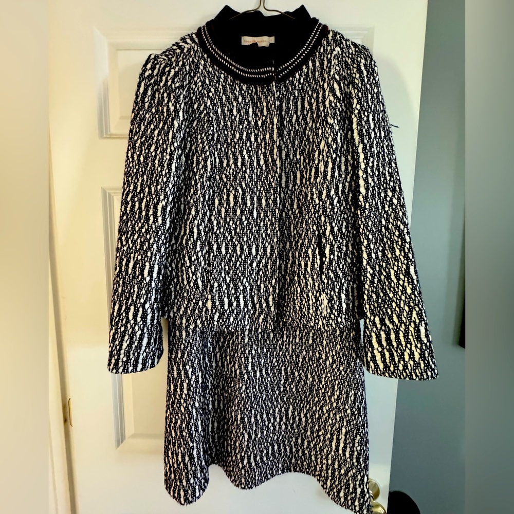 Tory Burch, two-piece dress and jacket